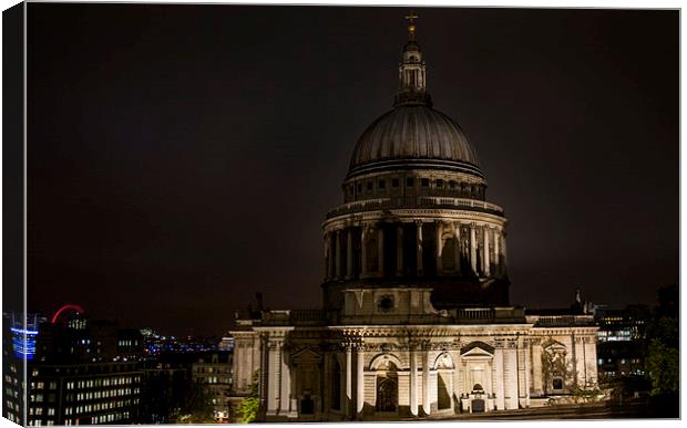  St Pauls Cathedral Canvas Print by Charlotte Moon