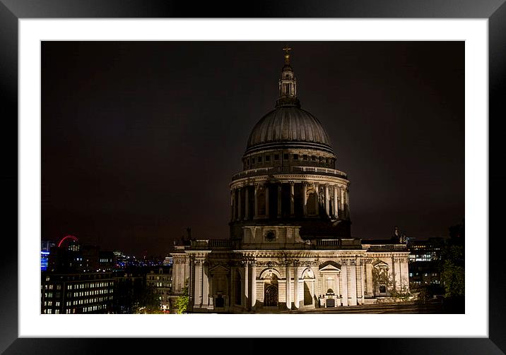  St Pauls Cathedral Framed Mounted Print by Charlotte Moon