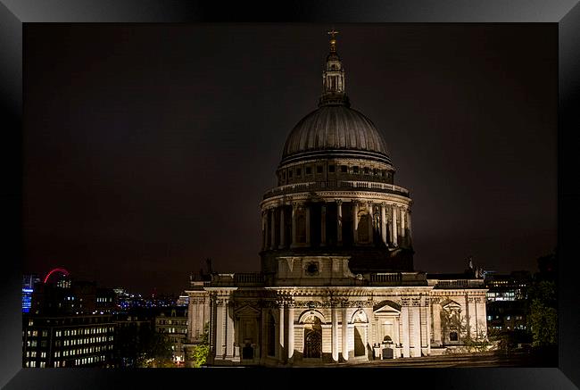 St Pauls Cathedral Framed Print by Charlotte Moon
