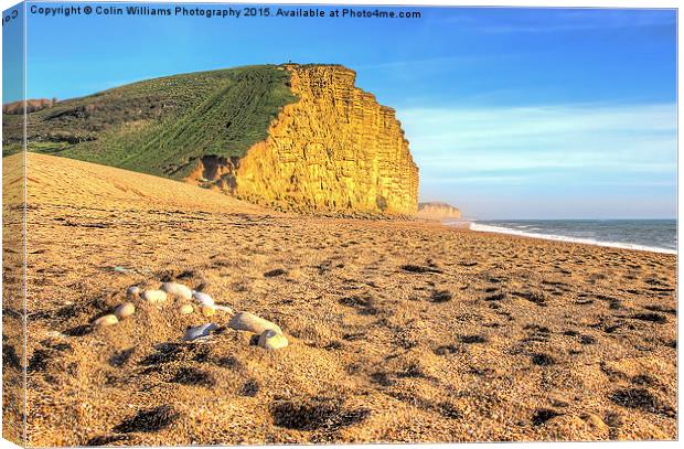 West Bay Dorset  Broadchurch 2 Canvas Print by Colin Williams Photography