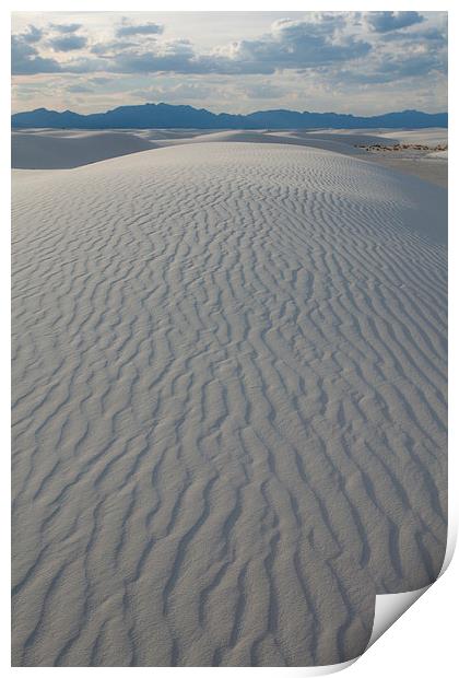  White Sands NM Print by Chris Pickett
