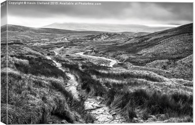 Yorkshire Dales  Canvas Print by Kevin Clelland