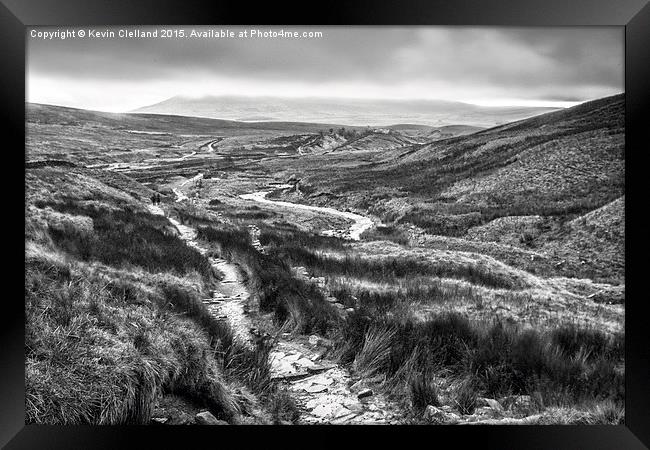 Yorkshire Dales  Framed Print by Kevin Clelland