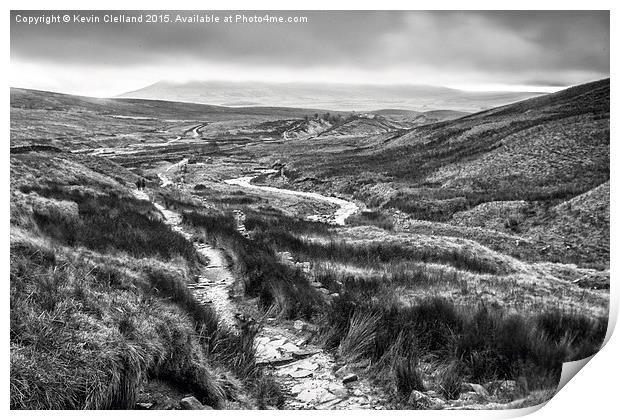 Yorkshire Dales  Print by Kevin Clelland