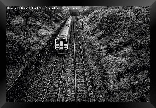  Carlisle Train Framed Print by Kevin Clelland