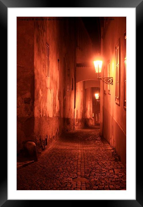  Jack the Ripper... Framed Mounted Print by Michał 
