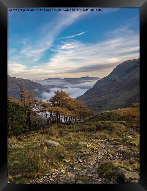  Lake District Views Framed Print by David Attenborough