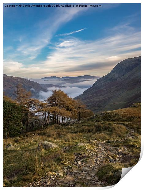  Lake District Views Print by David Attenborough