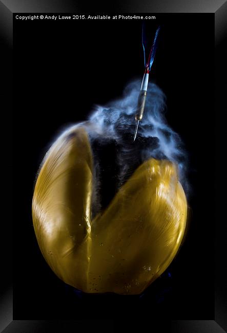  Tulip Balloon Pop Framed Print by Gypsyofthesky Photography