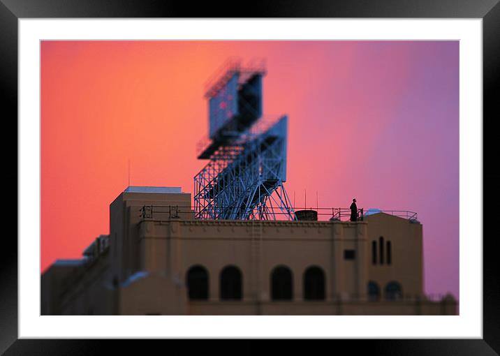 Dawn in New York Framed Mounted Print by Tom Hall