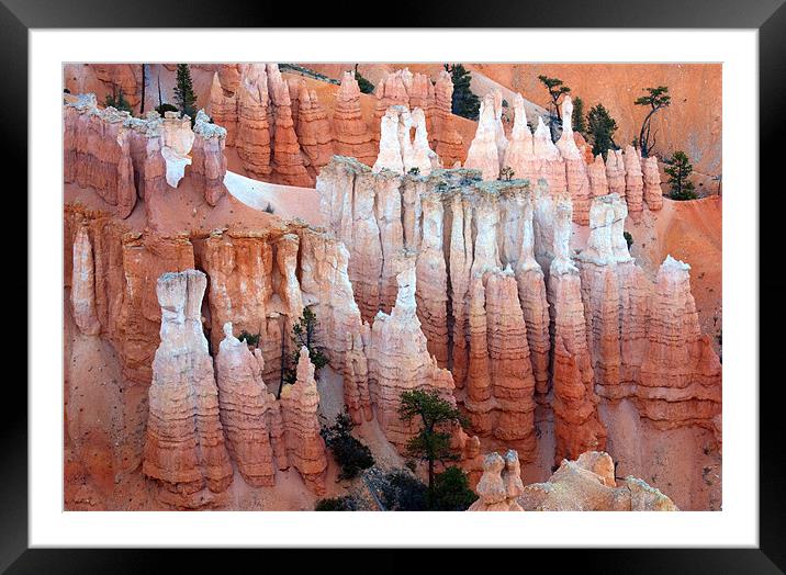 Castles of Sandstone Framed Mounted Print by Mike Dawson