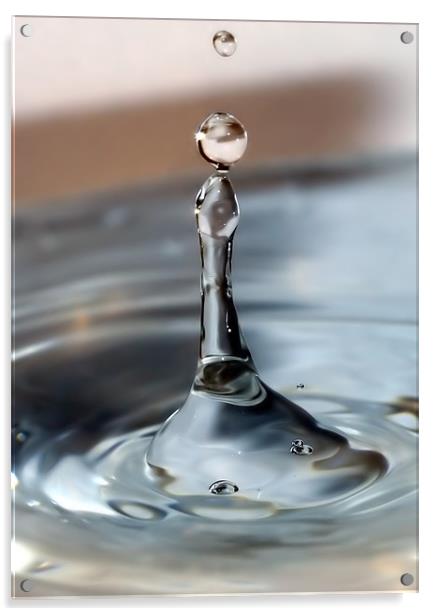 Water Droplet Acrylic by Mike Gorton
