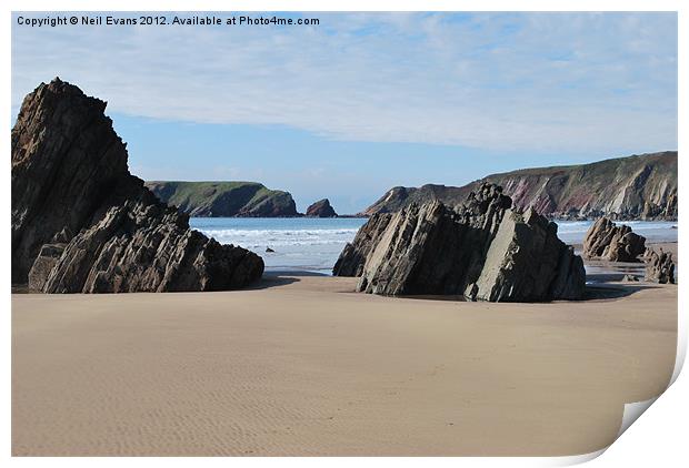 Marloes Sands Print by Neil Evans