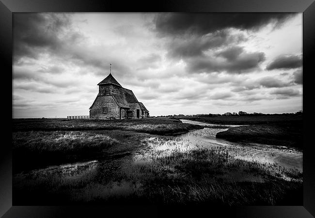 St Thomas Becket Church, Kent, UK Framed Print by John Ly