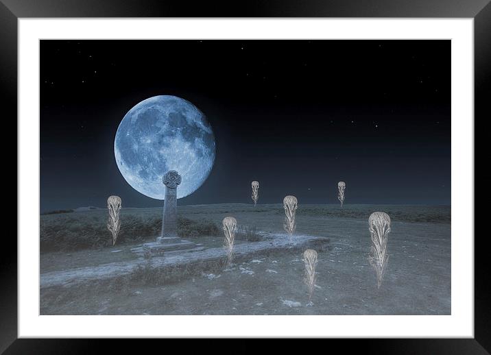 Ghosts On The Common Framed Mounted Print by Steve Purnell