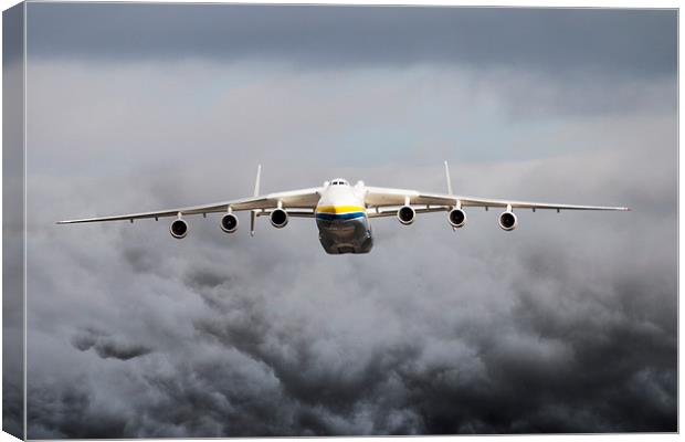  Antonov An-225 Mriya Canvas Print by J Biggadike