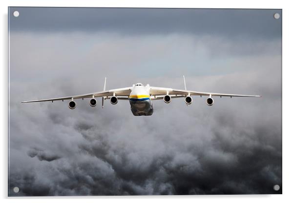  Antonov An-225 Mriya Acrylic by J Biggadike