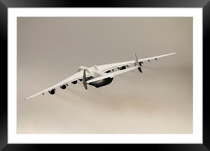  Antonov An-225 Framed Mounted Print by J Biggadike
