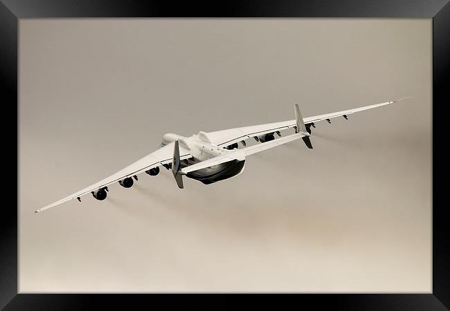  Antonov An-225 Framed Print by J Biggadike