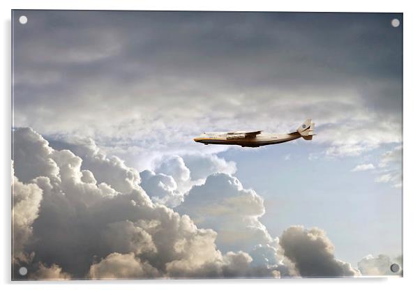 Antonov Arrives Acrylic by J Biggadike
