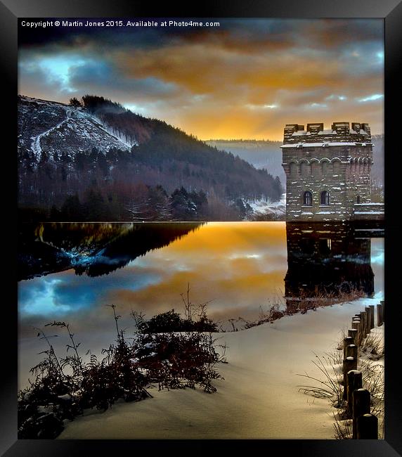  Winter in the Upper Derwent Valley Framed Print by K7 Photography