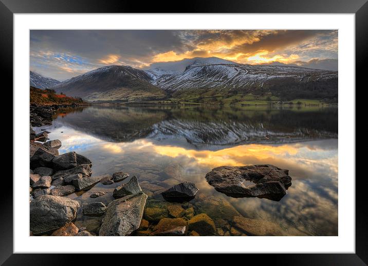  Wastwater, Cumbria Framed Mounted Print by Jason Connolly
