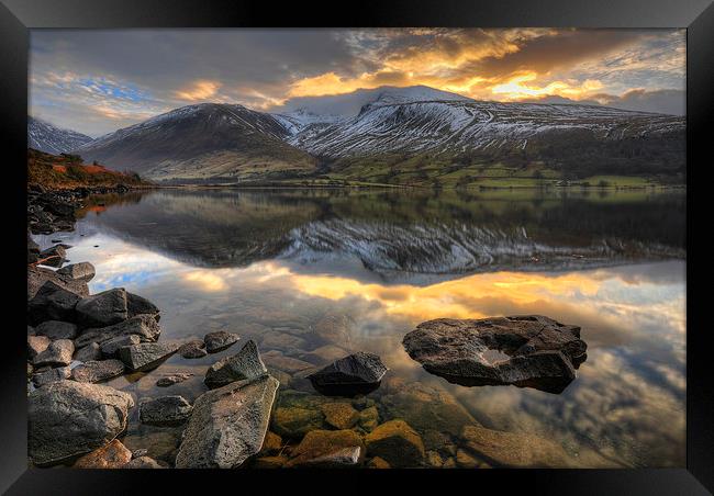  Wastwater, Cumbria Framed Print by Jason Connolly