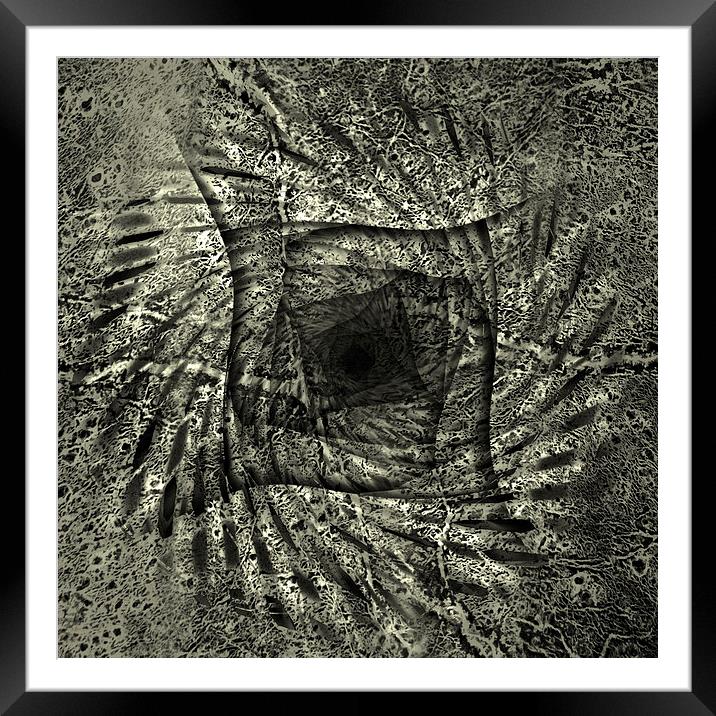  Mars In The Square Framed Mounted Print by Florin Birjoveanu