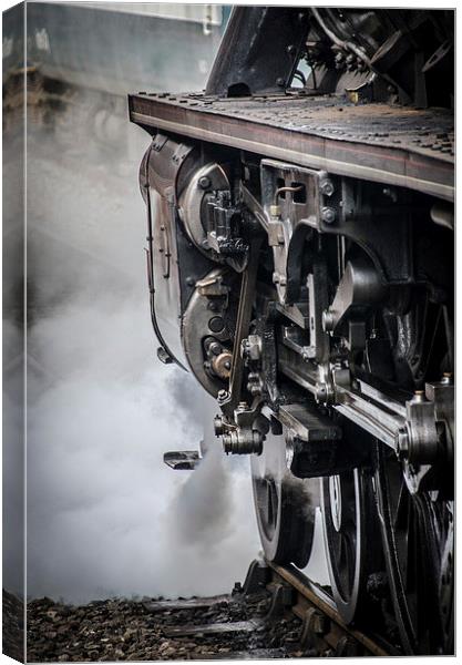  Steam Power - Ready for the Off Canvas Print by Jason Kerner
