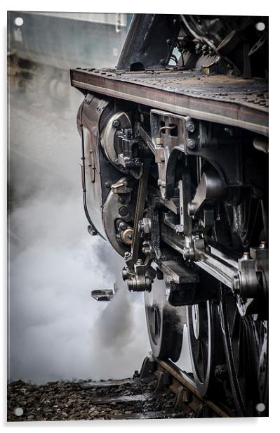  Steam Power - Ready for the Off Acrylic by Jason Kerner