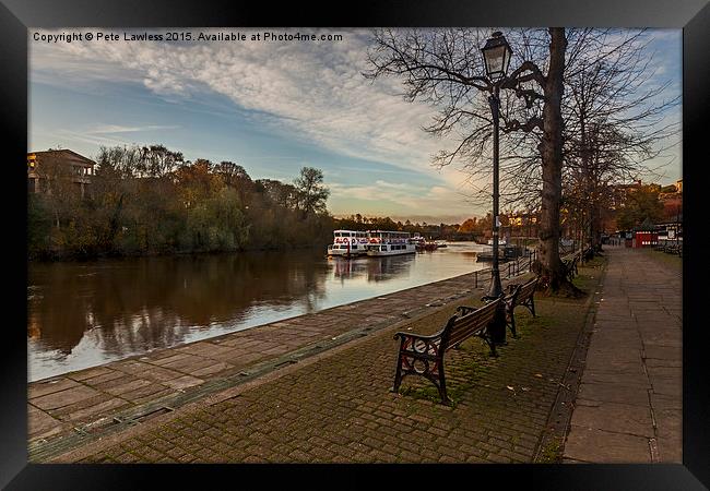  The Groves Chester Framed Print by Pete Lawless