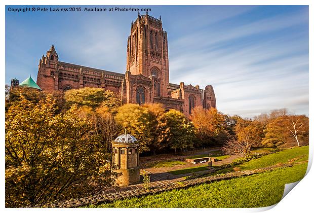  Liverpool Cathedral Print by Pete Lawless