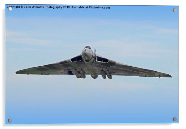  The Vulcan Farewell Tour Farnborough 2 Acrylic by Colin Williams Photography