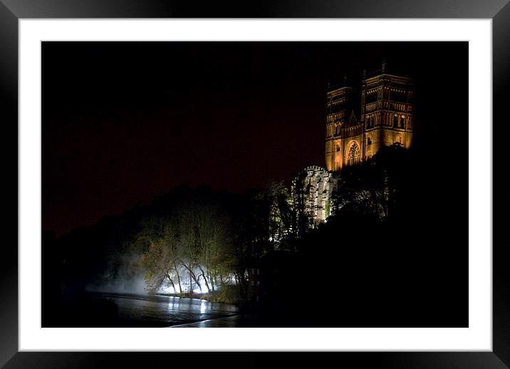  Durham Lumiere Reflections Framed Mounted Print by eric carpenter