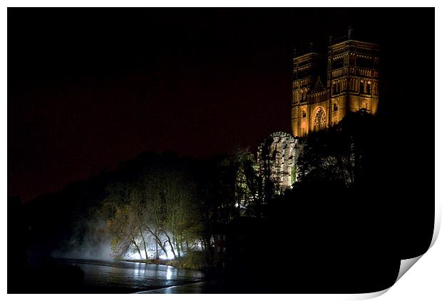  Durham Lumiere Reflections Print by eric carpenter