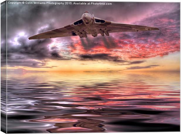  Vulcan Farewell Canvas Print by Colin Williams Photography