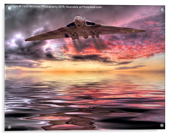  Vulcan Farewell Acrylic by Colin Williams Photography