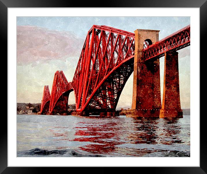  down at south queensferry - scotland Framed Mounted Print by dale rys (LP)
