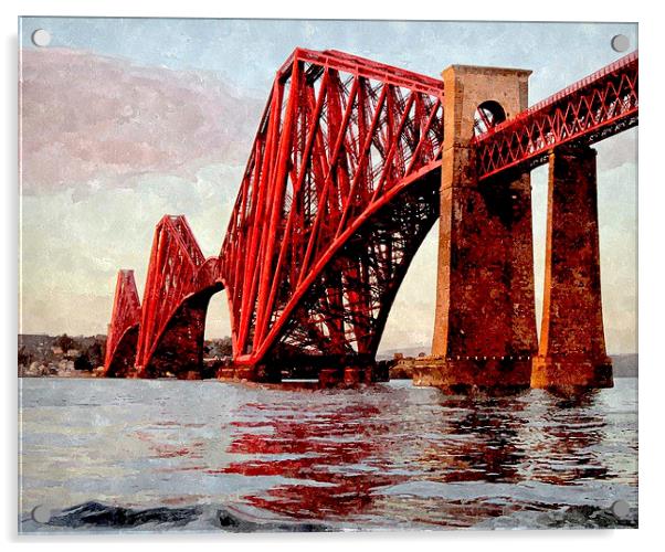  down at south queensferry - scotland Acrylic by dale rys (LP)