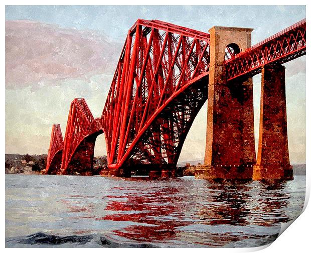  down at south queensferry - scotland Print by dale rys (LP)