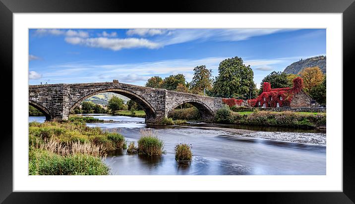 Pont Fawr Framed Mounted Print by chris smith