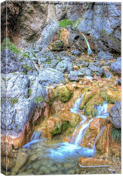  Gordale Scar 3 Canvas Print by Colin Williams Photography