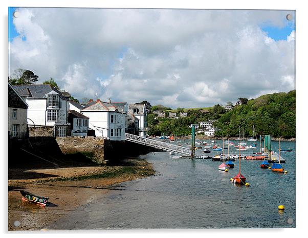  Fowey River Acrylic by Laura McGlinn Photog