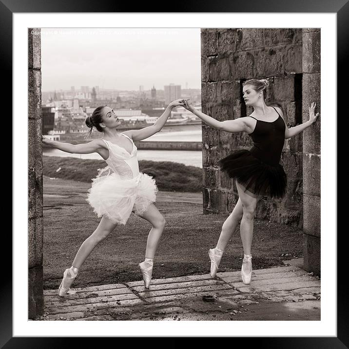  Dancing in the City Framed Mounted Print by Howard Kennedy