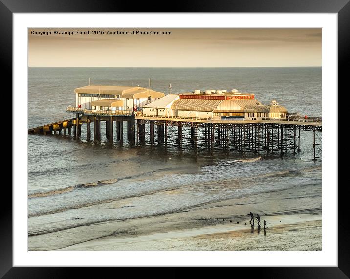  Cromer Pier North Norfolk Framed Mounted Print by Jacqui Farrell