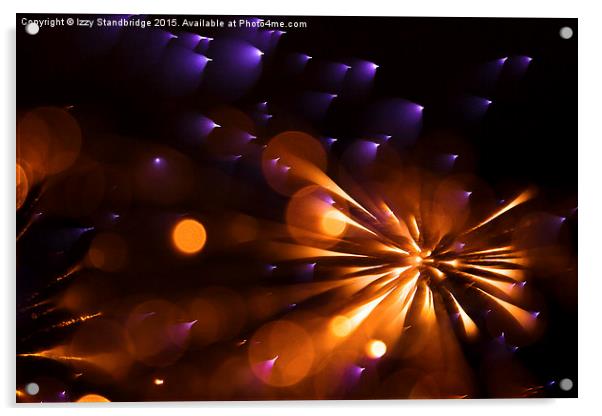  Fireworks Acrylic by Izzy Standbridge