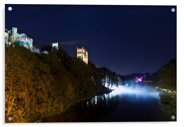 Durham Cathedral Lumiere Acrylic by Kevin Tate