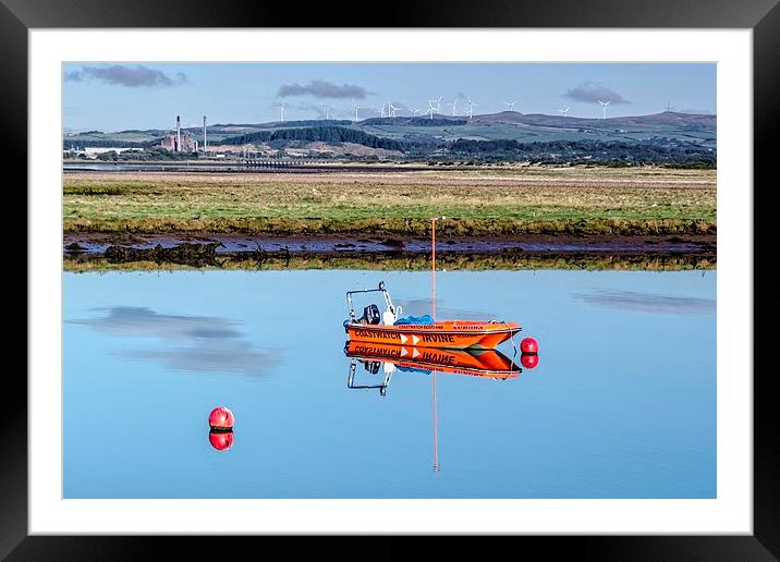 Irvine Coastwatch  Framed Mounted Print by Valerie Paterson