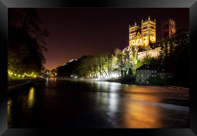  Durham Lumiere 2015 Framed Print by Northeast Images