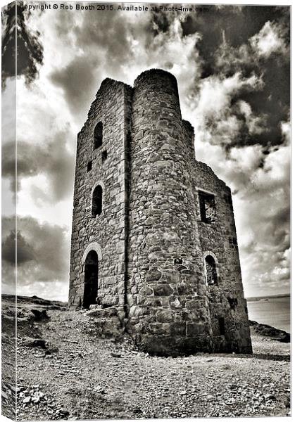  'Wheal Coats' Canvas Print by Rob Booth